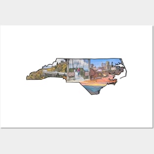 North Carolina Posters and Art